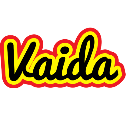 Vaida flaming logo