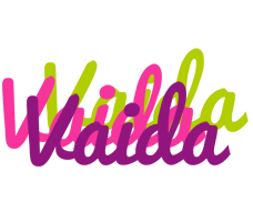 Vaida flowers logo