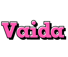 Vaida girlish logo