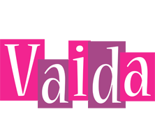 Vaida whine logo