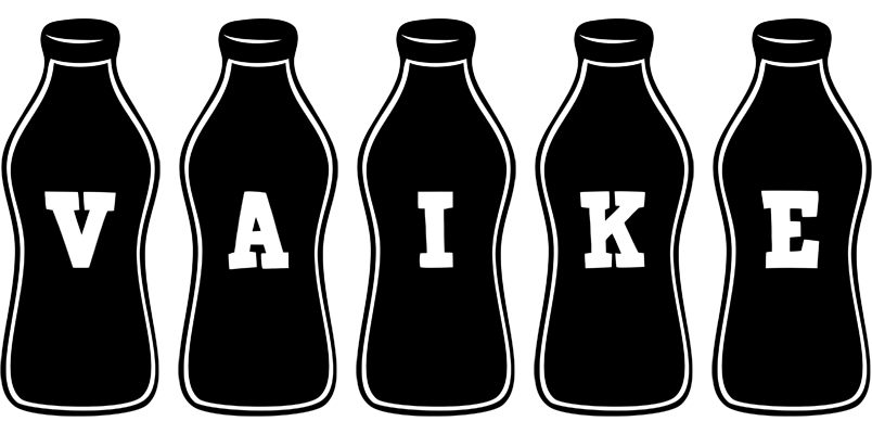 Vaike bottle logo