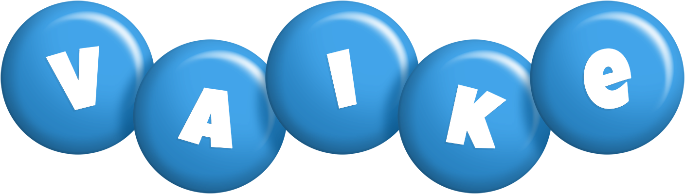 Vaike candy-blue logo