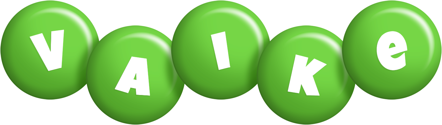 Vaike candy-green logo