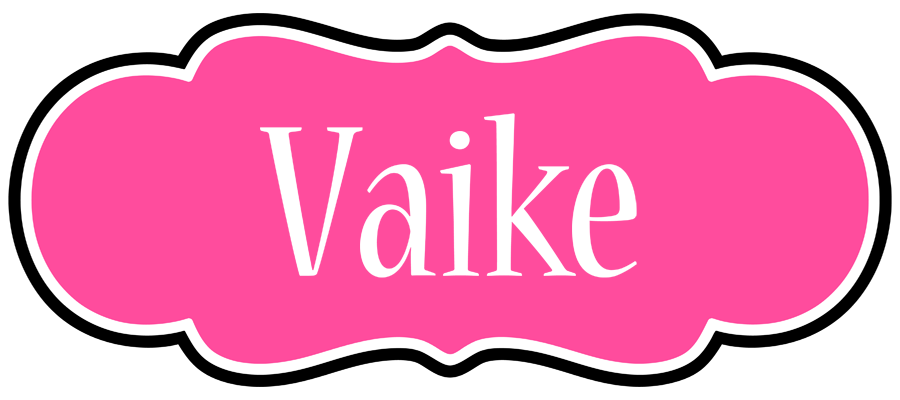 Vaike invitation logo