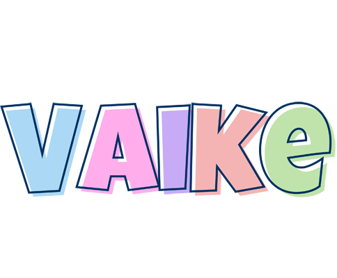 Vaike pastel logo