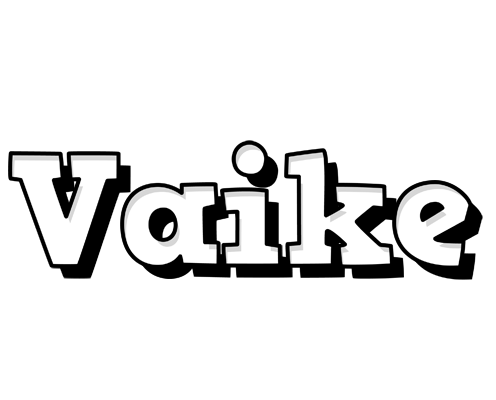 Vaike snowing logo