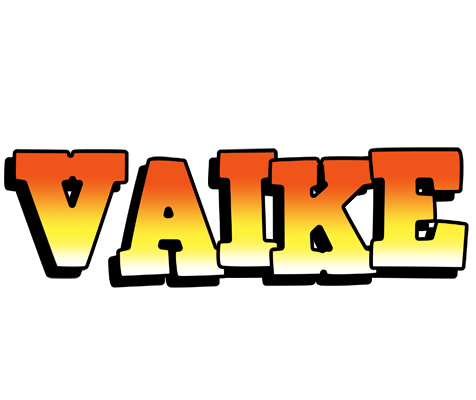 Vaike sunset logo