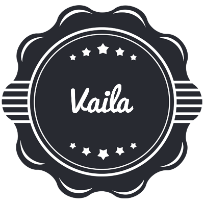 Vaila badge logo