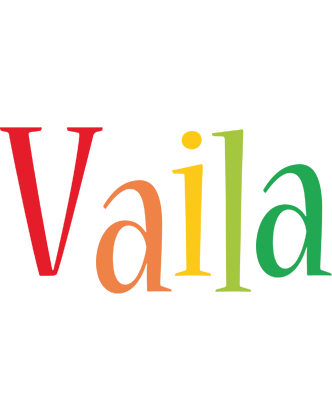 Vaila birthday logo