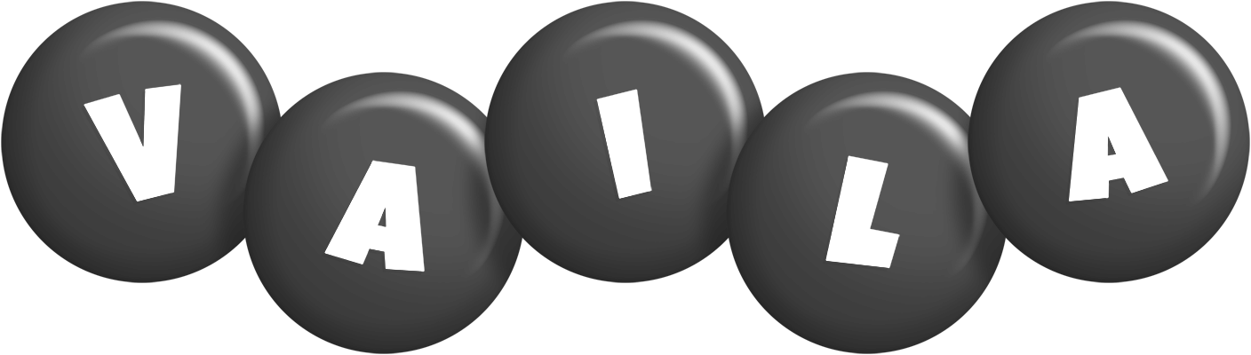 Vaila candy-black logo