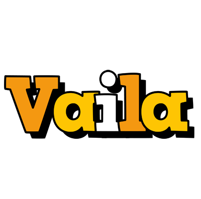 Vaila cartoon logo