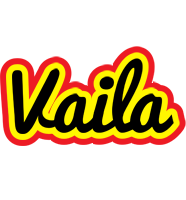 Vaila flaming logo