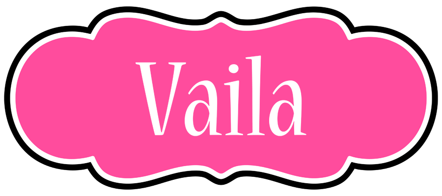 Vaila invitation logo