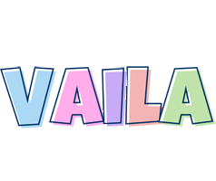 Vaila pastel logo