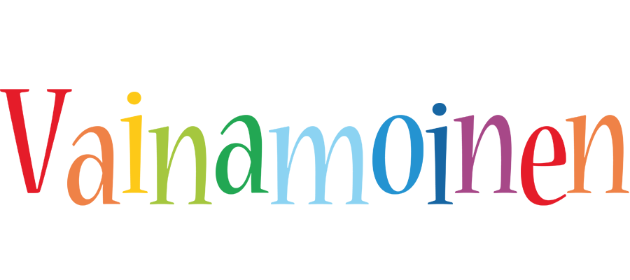 Vainamoinen birthday logo