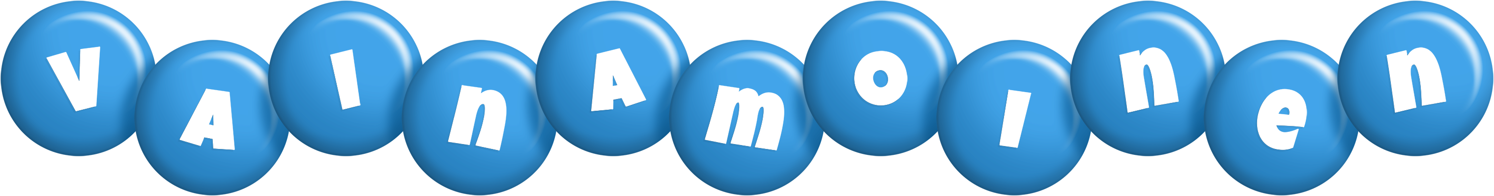 Vainamoinen candy-blue logo