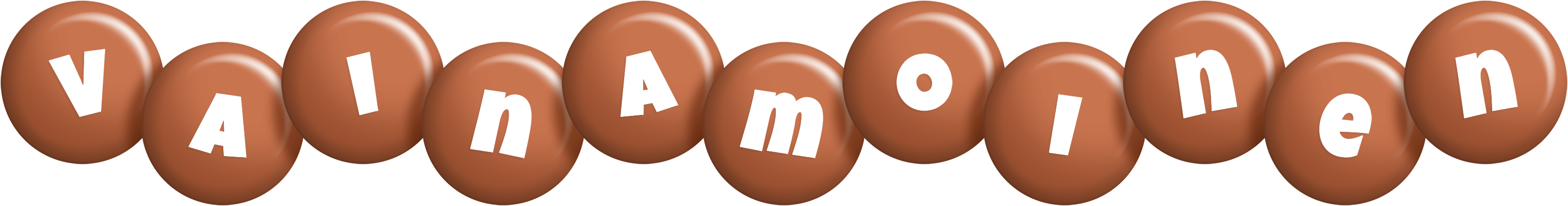 Vainamoinen candy-brown logo