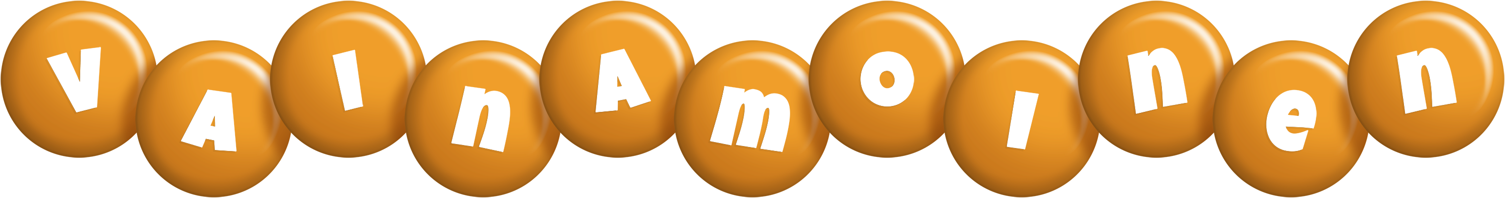 Vainamoinen candy-orange logo