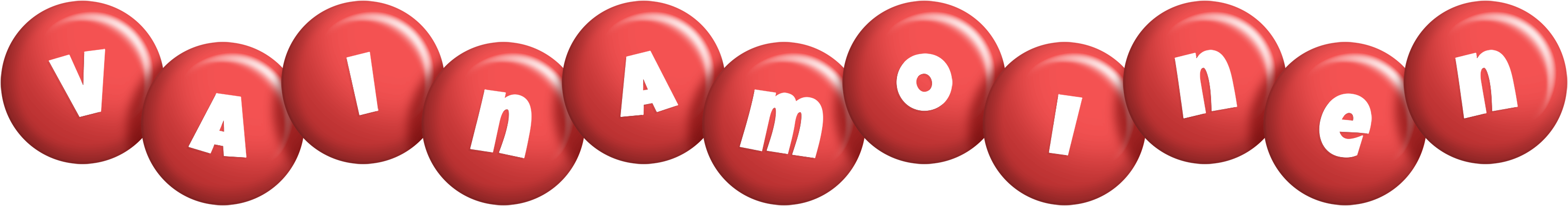 Vainamoinen candy-red logo