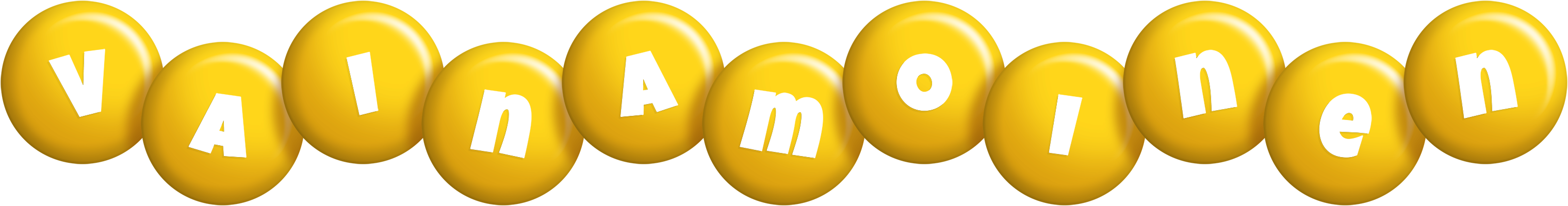 Vainamoinen candy-yellow logo
