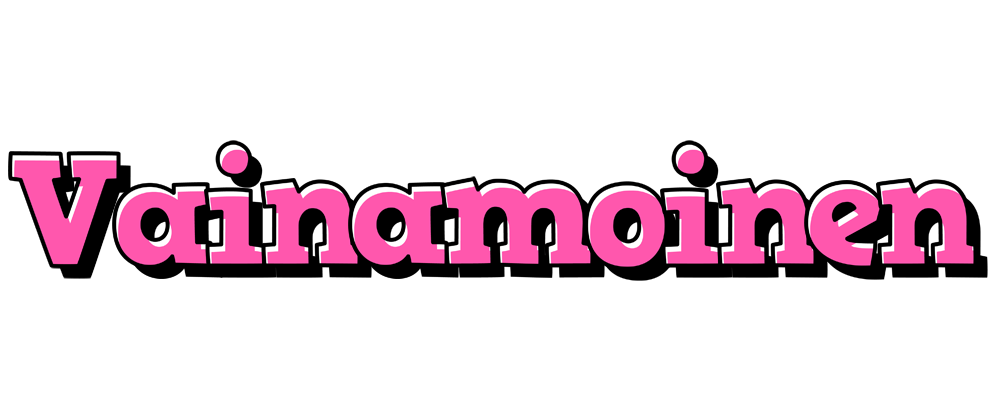 Vainamoinen girlish logo