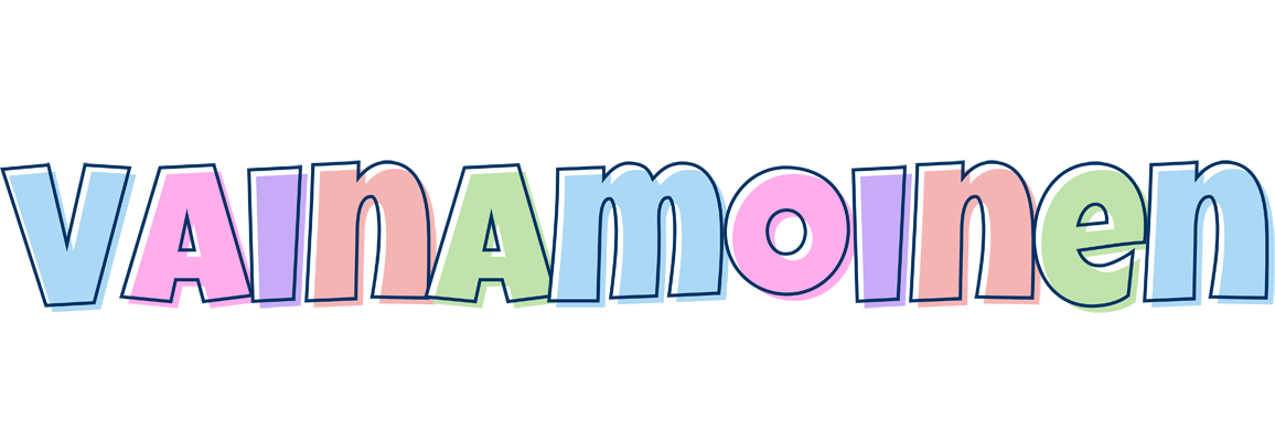 Vainamoinen pastel logo
