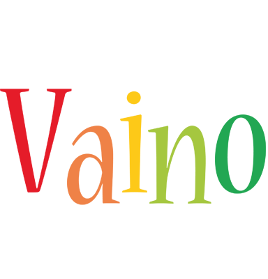 Vaino birthday logo