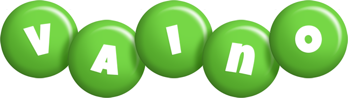 Vaino candy-green logo