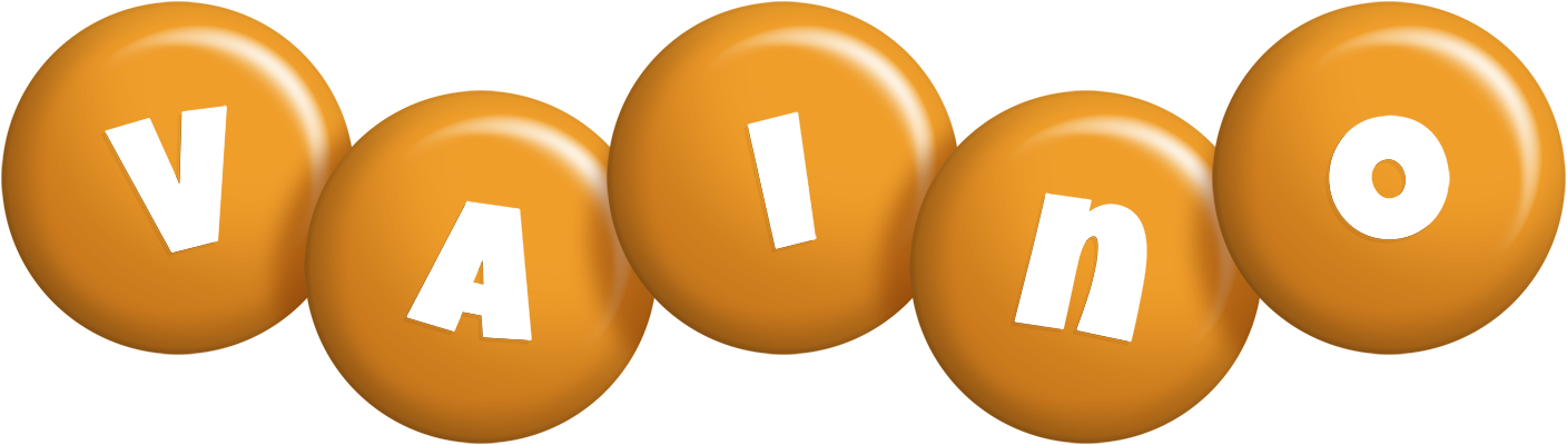 Vaino candy-orange logo