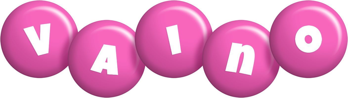 Vaino candy-pink logo