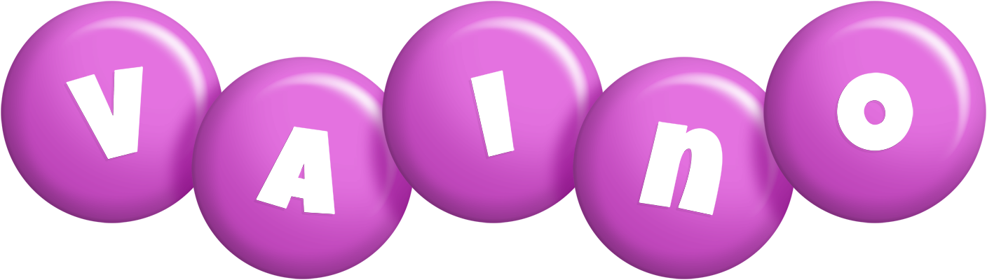 Vaino candy-purple logo
