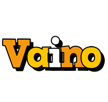 Vaino cartoon logo