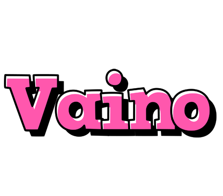Vaino girlish logo