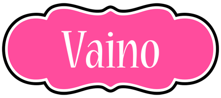 Vaino invitation logo