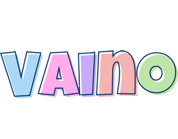 Vaino pastel logo