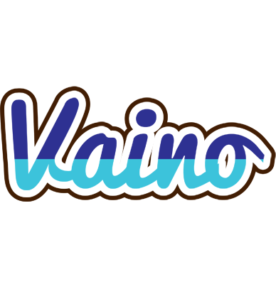 Vaino raining logo