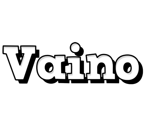 Vaino snowing logo