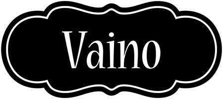 Vaino welcome logo