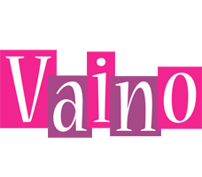 Vaino whine logo