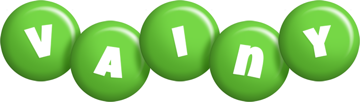 Vainy candy-green logo