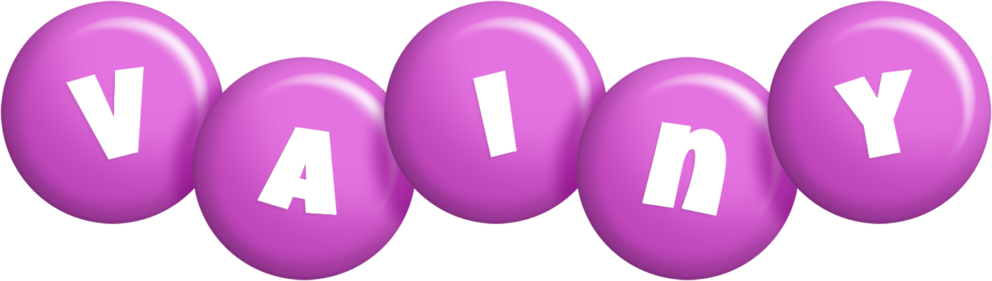 Vainy candy-purple logo