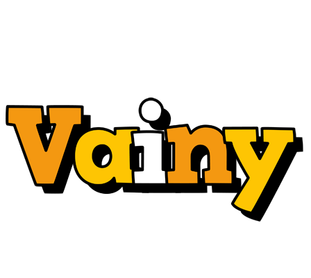 Vainy cartoon logo