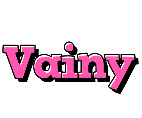 Vainy girlish logo