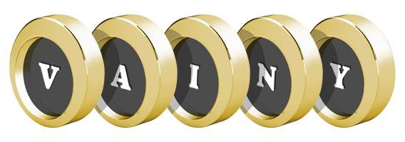 Vainy gold logo