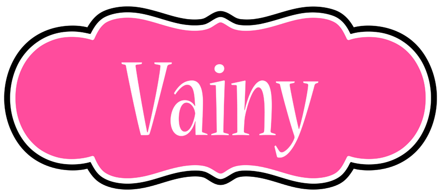 Vainy invitation logo