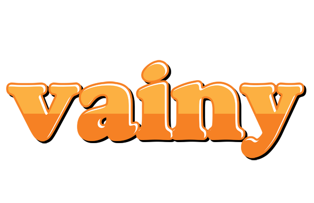Vainy orange logo