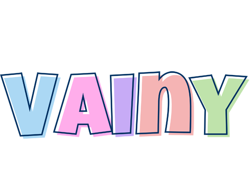 Vainy pastel logo