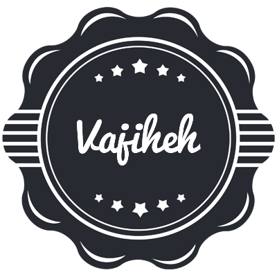 Vajiheh badge logo