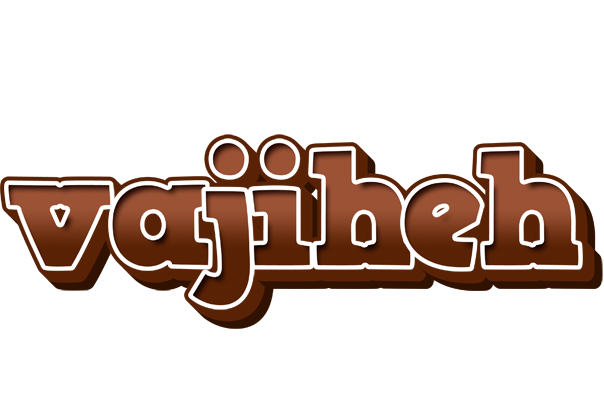 Vajiheh brownie logo