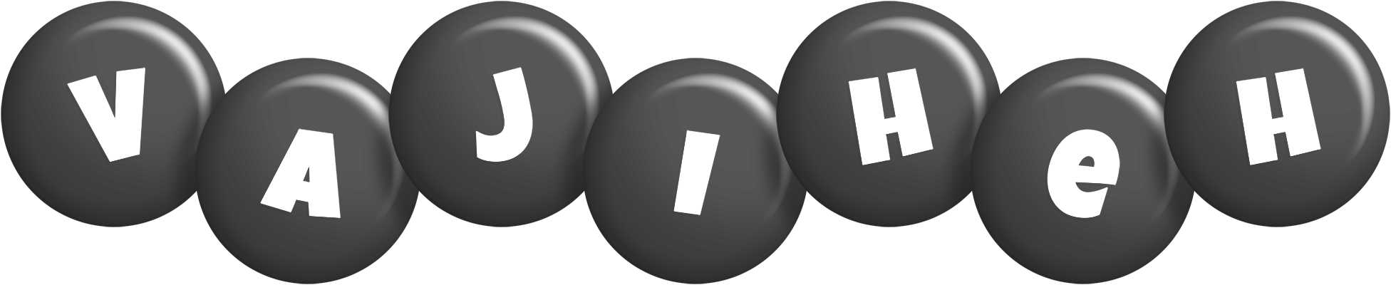 Vajiheh candy-black logo